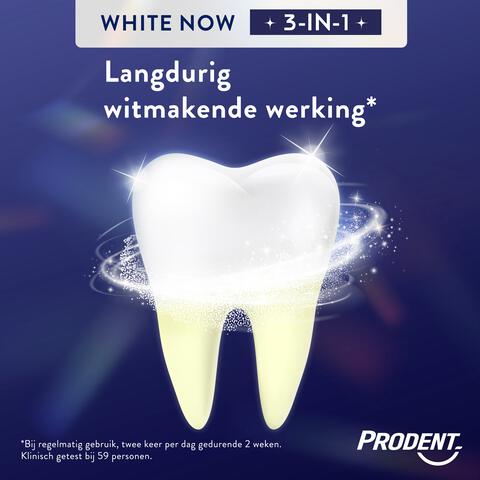 Prodent White Now 3-in-1 Fresh Kiss Tandpasta 75 ML