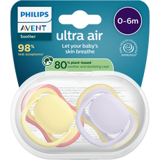 Philips Avent Ultra Air Fopspeen 0-6M SCF087/03 2 stuks