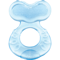 Nuby - Visvormige Silicone Bijtring Met Borsteltjes - 3M+