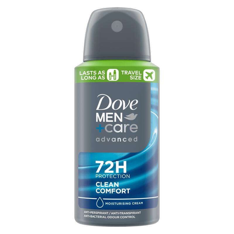 Dove Men+Care Advanced Clean Comfort Anti-Transpirant Deodorant Spray 75 ML