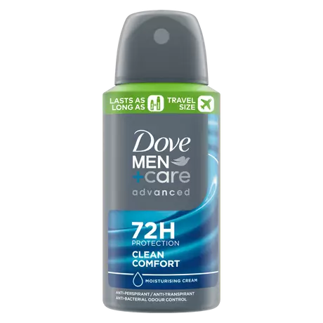 Dove Men+Care Advanced Clean Comfort Anti-Transpirant Deodorant Spray 75 ML