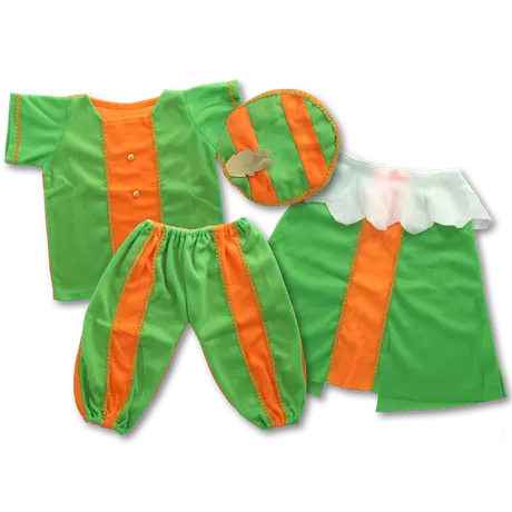Pietenpakje Oranje Groen