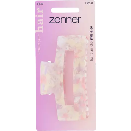Zenner Haarklem Blok Marble Roze
