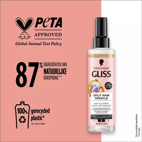 Gliss Split Hair Miracle Anti-Klitspray 200 ML