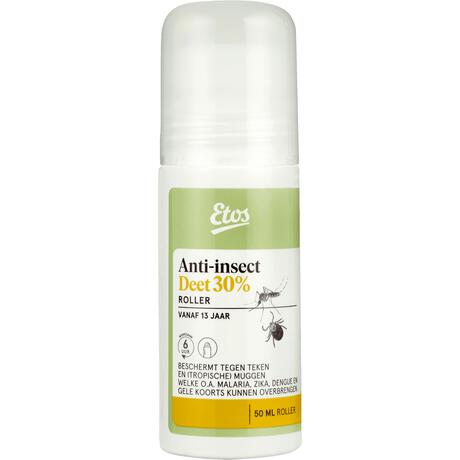 Etos Deet 30% Anti-Insect Roller 50 ML