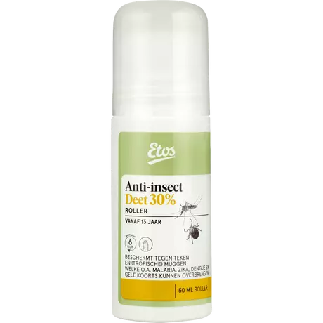 Etos Deet 30% Anti-Insect Roller 50 ML