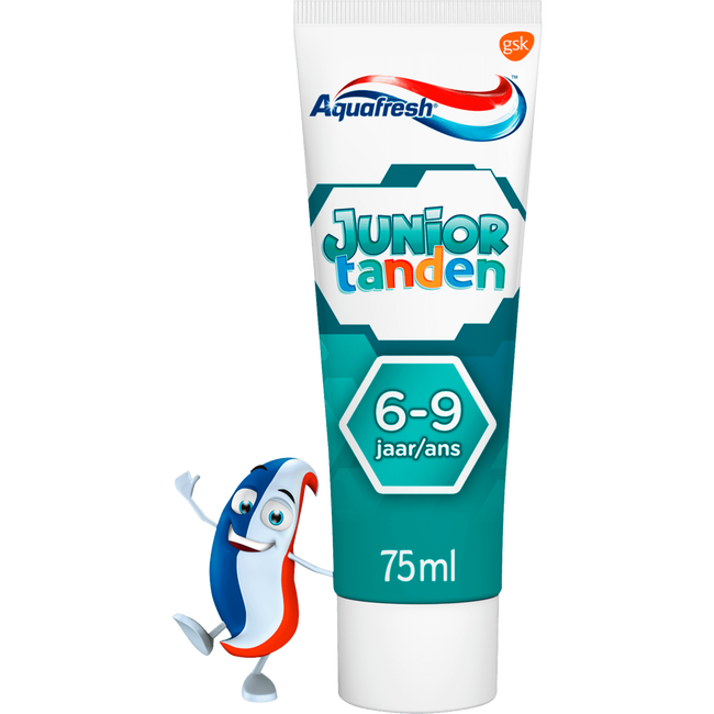Aquafresh Junior Tanden Tandpasta 75 Ml Etos