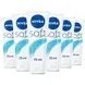 NIVEA Soft Bodycrème 75 ML Multipack 6 stuks