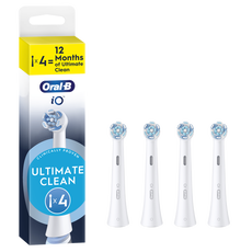 Oral-B iO Ultimate Clean Opzetborstels Wit 4 Stuks