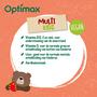 Optimax Kids Multivitaminen Aardbei 180 kauwtabletten