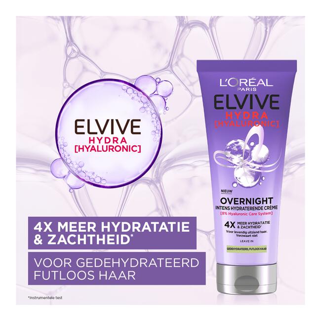 L’Oréal Paris Elvive Hydra Hyaluronic Overnight Cream 200 ML