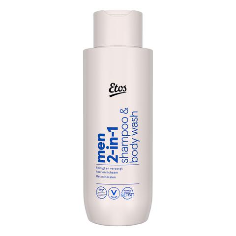 Etos Men 2-In-1 Shampoo & Body Wash 500 Ml