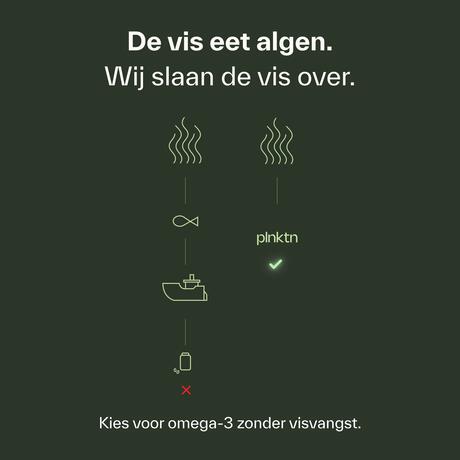 Plnktn Algenolie Omega 3 60 stuks