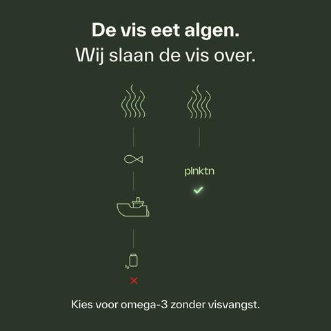 Plnktn Algenolie Omega 3 60 stuks