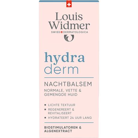 Louis Widmer Hydraderm Nachtbalsem Licht Geparfumeerd 50 ML