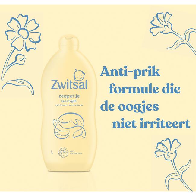 Zwitsal Baby Zeepvrije Wasgel Mini 75 ML