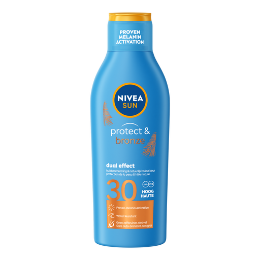 NIVEA SUN Zonnebrand Protect & Bronze Zonnemelk SPF 30 200 ML