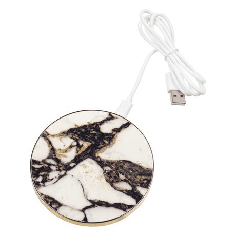 IDEAL OF SWEDEN Fashion Wireless Charger Calacatta Golden Marble 