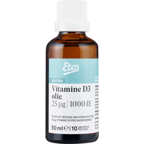 Etos Vitamine D3 Hooggedoseerd Olie 50 ML