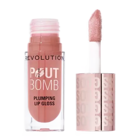 Revolution Pout Bomb Plumping Gloss Candy Pink