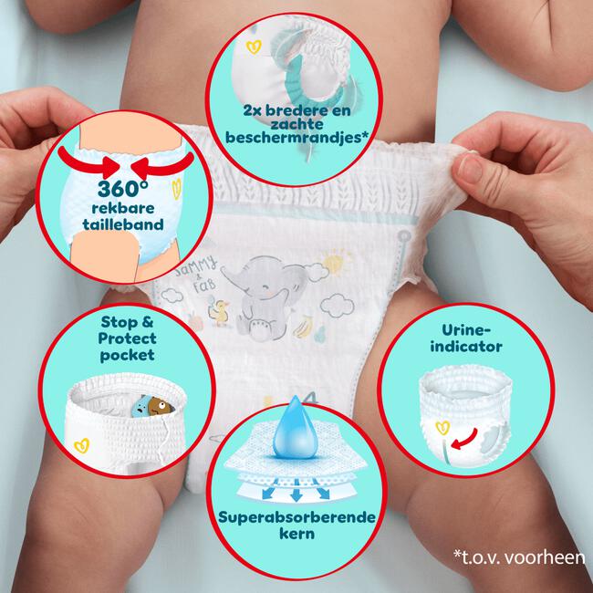 Pampers Premium Protection Pants Luierbroekjes Maat 5 11-17 KG 17 stuks
