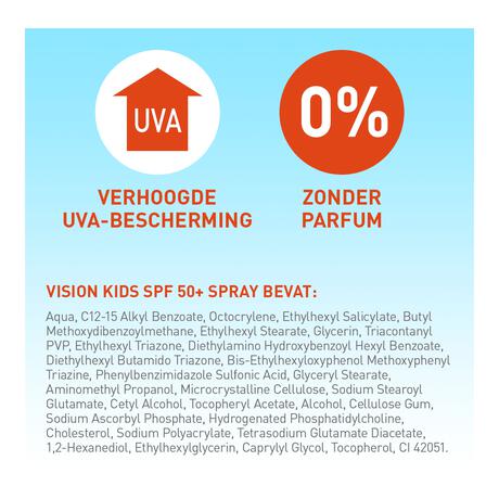 Vision KIDS Zonnebrand Spray SPF50+ 180 ML