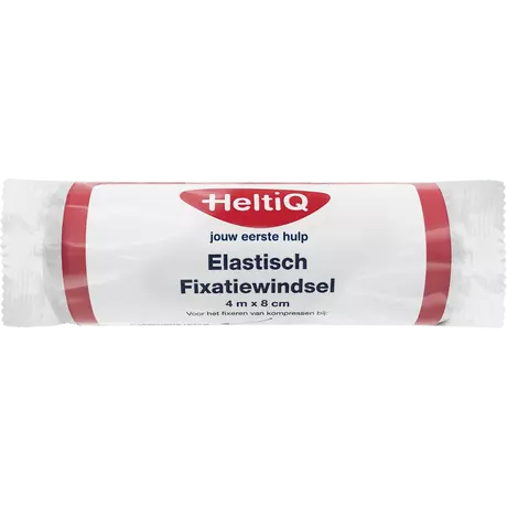 HeltiQ Elastisch Fixatieweefsel 4 M x 8 CM
