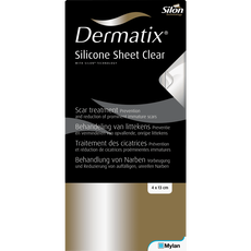 Dermatix Siliconen Litteken Pleister Transparant 4x13 CM  