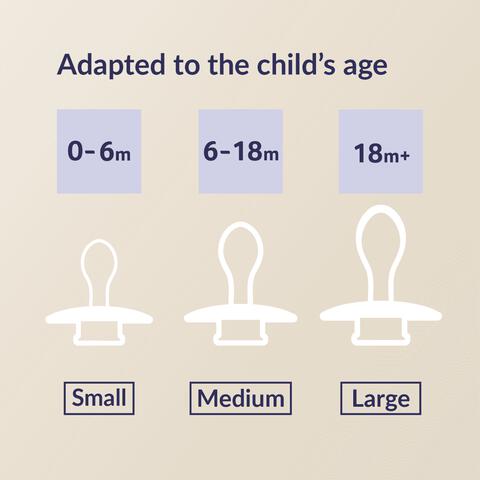 Difrax LOVI Prime Fopspeen Pistachio/Green 18+ maanden