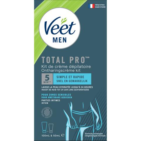 Veet for Men Hair Removal Kit Intimate Body Parts + Aftercare Balm
