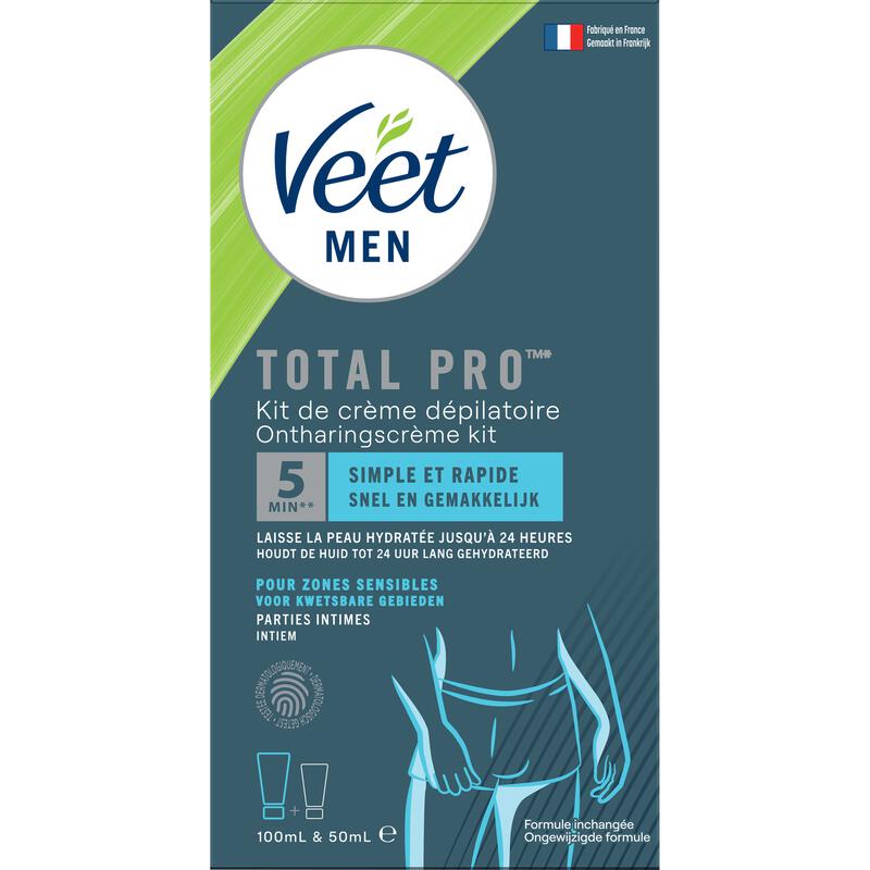 Veet Men Ontharingskit voor kwetsbare gebieden 150 ML