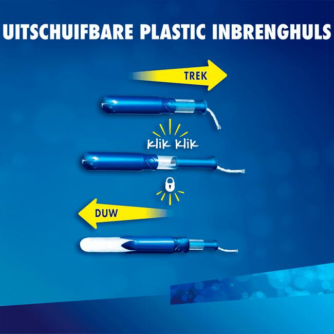 Tampax Pearl Compak Super Tampons Met Inbrenghuls 18 Stuks