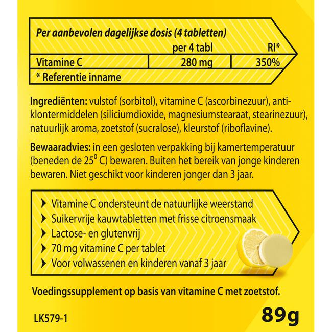 Roter Vitamine C Suikervrij 300 tabletten
