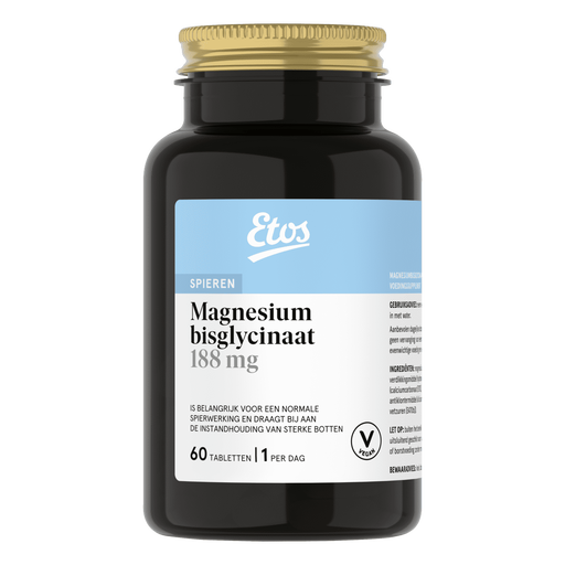 Etos Magnesium Bisglycinaat Tabletten 60 stuks