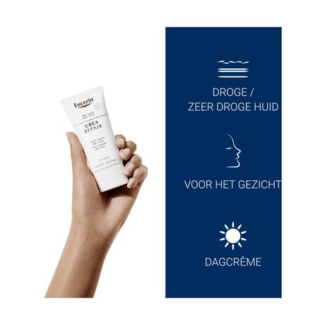Eucerin UreaRepair Verzachtende Gezichtscrème 5% Urea 50 ML