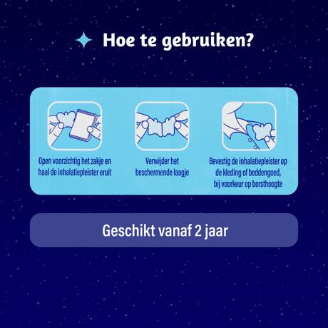 Dampo Inhalatiepleisters 6 pleisters