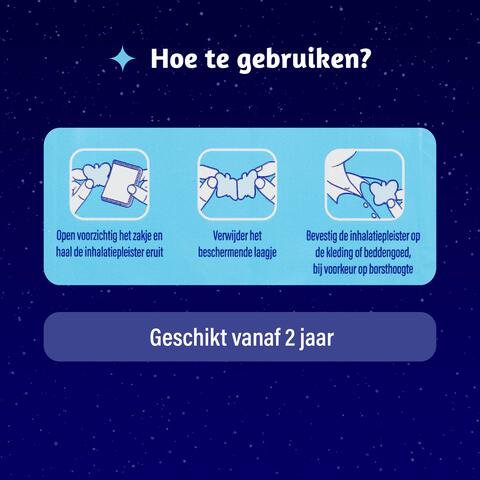 Dampo Inhalatiepleisters 6 pleisters