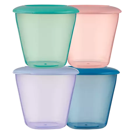 Etos Potjes Met Deksel 4x150 ML