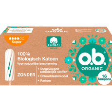 o.b.® Organic Cotton Super 16 Stuks