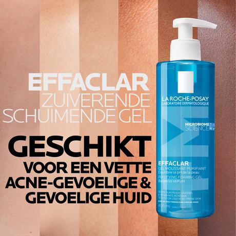 La Roche-Posay Effaclar Zuiverende Reinigingsgel +M Navulling 400 ML