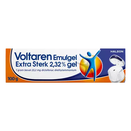 Voltaren Emulgel Extra Sterk 2,32% Diclofenac Spier Gewrichtspijn 100 gram