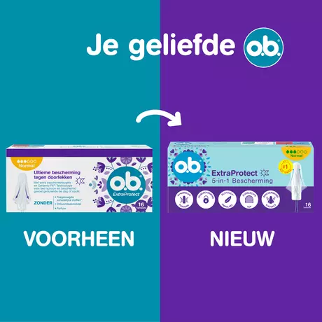 o.b.® Extra Protect Super Plus Tampons 16 Stuks