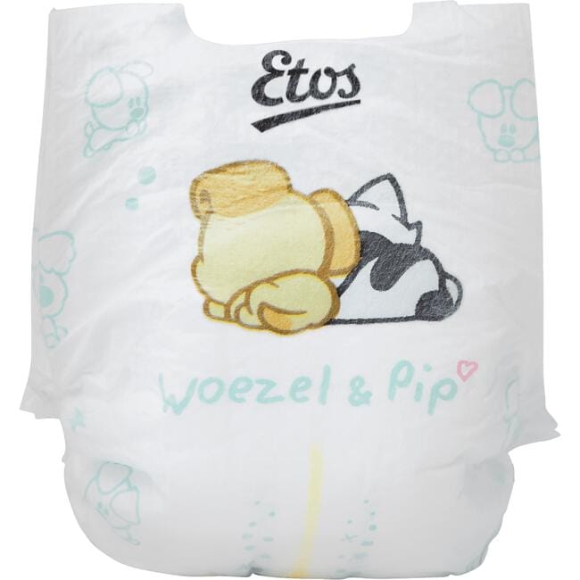 Etos Woezel & Pip Luiers Newborn Maat 1 2-5 kg 52 stuks