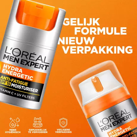 L'Oréal Paris Men Expert Hydra Energetic Gezichtscrème SPF 15 50 ML