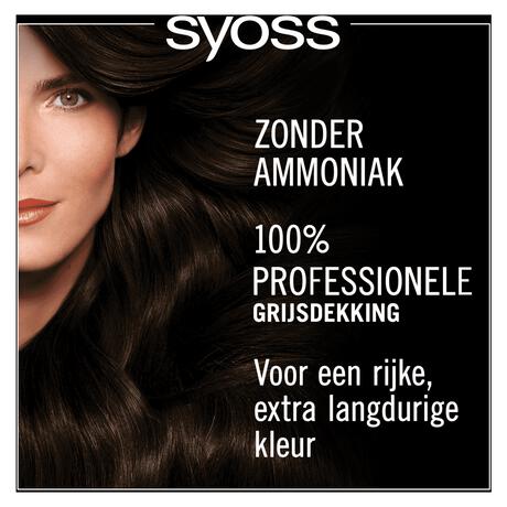 Syoss Oleo Intense 2-10 Bruinzwart/Châtain Noir