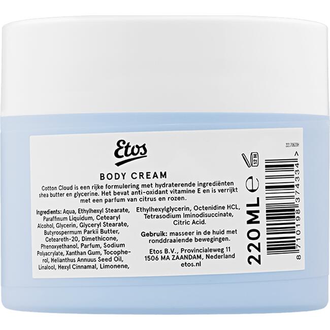 Etos Body Cream Cotton Cloud