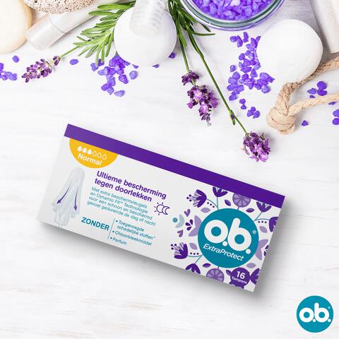 o.b. Extra Protect Tampons Normal 16 Stuks