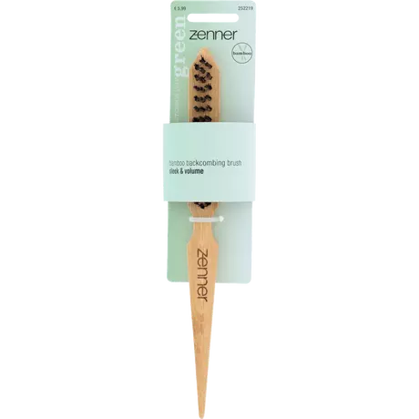 Zenner Haarborstel Bamboe Toupeer