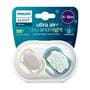 Philips Avent Soother Ultra Air Night Fopspenen SCF085/70 6-18 maanden