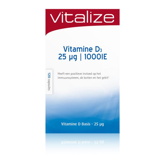 Vitalize D Basis μg Capsules 120 EA | Etos